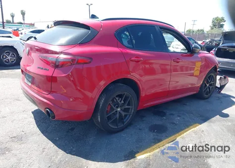 2020 Alfa Romeo Stelvio Ti Sport Awd from USA, damaged, VIN ZASPAKBN5L7C73874